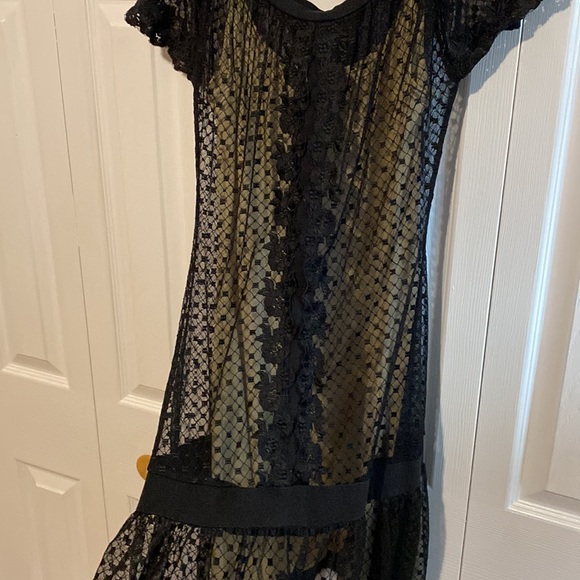 2/$30 lace dress with slip - 2 dresses in one! - Picture 3 of 3